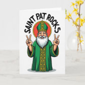 Carte Incroyable de Saint Pat (Fleur jaune)