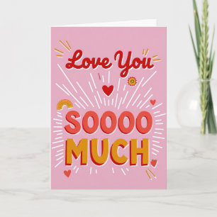Carte Incroyable Je T'Aime Tellement