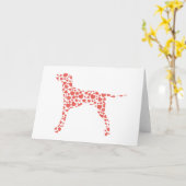 Carte Indicateur anglais (Fleur jaune)