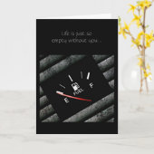 Carte Indicateur de mesure de gaz (Fleur jaune)