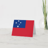 Carte Indicateur Samoa (Devant)