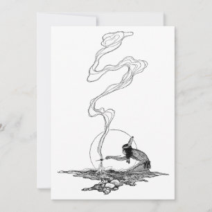 Carte Indien dans sa solitude par NC Wyeth Western Vinta