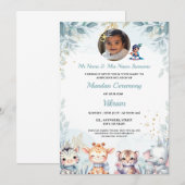 Carte indienne de cérémonie de coupe de cheveux, M (Devant / Derrière)