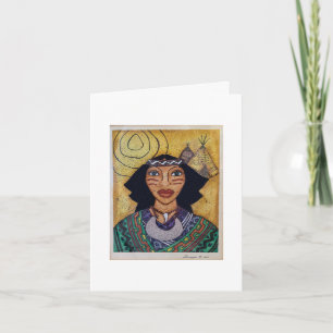 Carte indienne II Lady Note