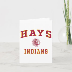 Carte Indiens de Hays High School _1