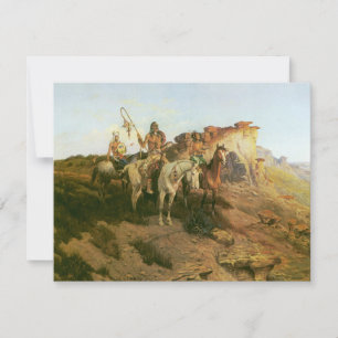 Carte Indiens vintages, Prowlers of the Prairie, Seltzer