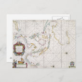 CARTE : INDIES DE L'EST, 1670 (Devant / Derrière)