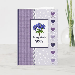 Carte Indigo Fête des Mères Florale
