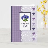 Carte Indigo Fête des Mères Florale (Fleur jaune)
