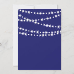 Carte Indigo Twinkle Lights vierge