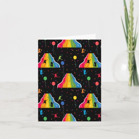 Carte Indoor Slide Park Kids Playground (Devant)