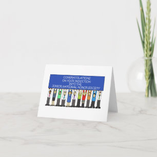 Carte Induction à la Société nationale d'honneur junior