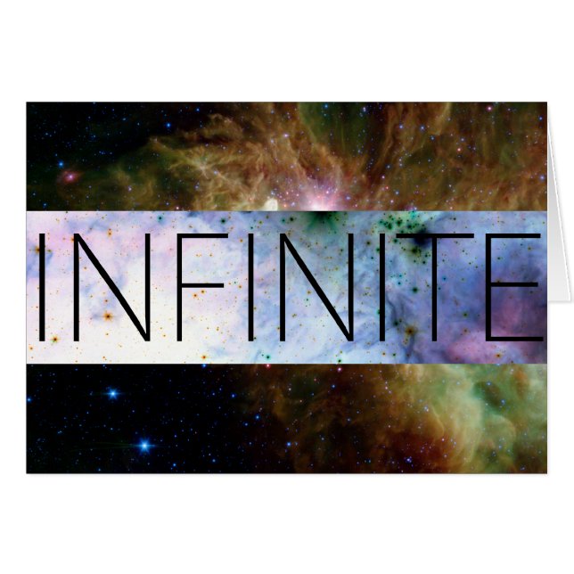 carte infinie (Devant horizontal)