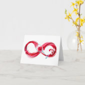 Carte Infinity (Fleur jaune)