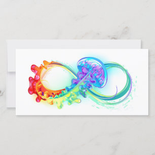 Carte Infinity avec Rainbow Jellyfish