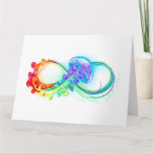 Carte Infinity avec Rainbow Jellyfish (Devant)
