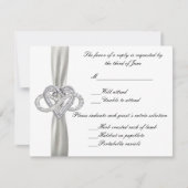 Carte Infinity Heart Response Card (Devant)