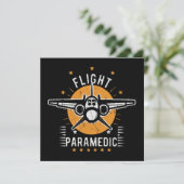 Carte Infirmier en vol (Debout devant)