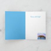 Carte Infirmière amusante Chat conseil sur le cancer (Intérieur)