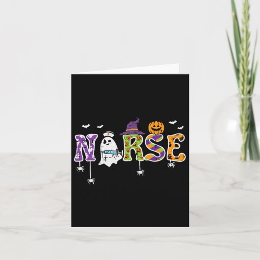 Carte Infirmière Costume d'Halloween Costume de soins in (Devant)