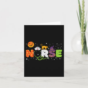 Carte Infirmière Costume Halloween Stethoscope Pump puls
