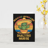 Carte Infirmière de dialyse pas moyenne Cinco De Mayo Me (Fleur jaune)