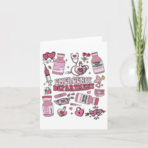 Carte Infirmière du service des urgences Valentine Er Nu