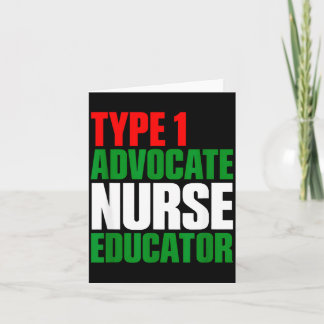 Carte infirmière éducatrice spécialisée de type 1