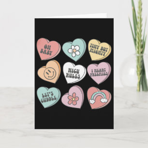Carte Infirmière en néonatalogie Saint-Valentin Cœur Bon