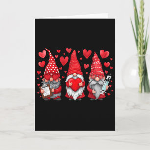 Carte Infirmière Gnome scrub Saint-Valentin Rn Usic Urge