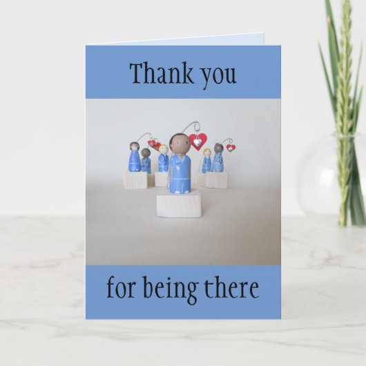 Carte Infirmière Merci (Devant)