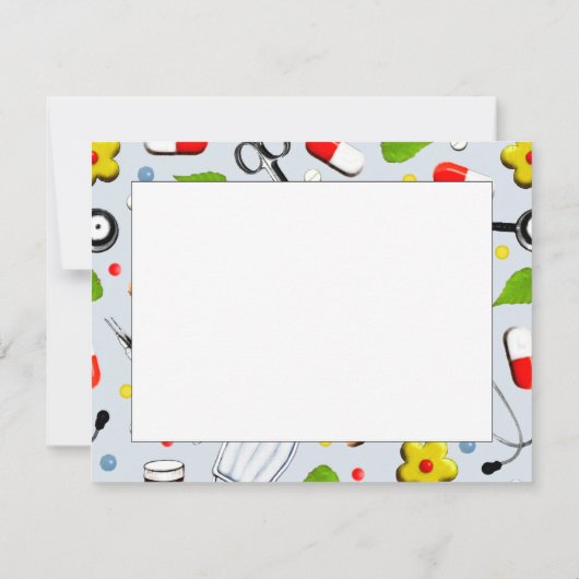 Carte Infirmière Merci (Dos)