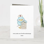 Carte infirmière Merci (Dos)