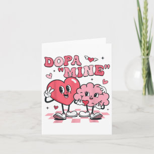Carte Infirmière neuro Saint-Valentin Cerveau Infirmière