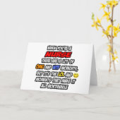 Carte Infirmière .. OMG WTF LOL (Fleur jaune)
