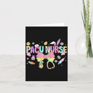 Carte Infirmière Pacu Stéthoscope Mignon Coquette Jour d