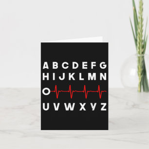Carte Infirmière Pqrst, Abcs Ekg Strip Alphabet, Infirmi