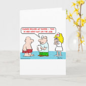 Carte infirmière première journée sur le marché du trava (Fleur jaune)