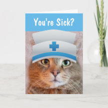 Infirmière Rupie Chat Sentez-vous mieux