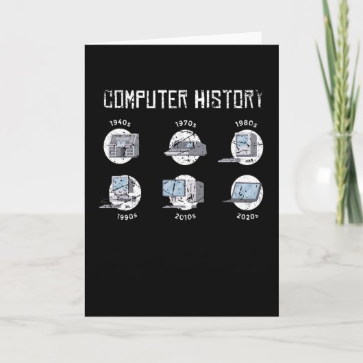 Carte Informatique Informaticien Informaticien Hacker It (Devant)