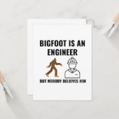 CARTE INGÉNIEUR BIGFOOT (Devant/Arrière en situation)