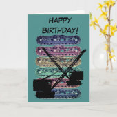 Carte Ingénieur d'exploitation exploitant de grue Annive (Fleur jaune)