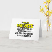 Carte Ingénieur...Intelligence supérieure (Fleur jaune)