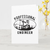 Carte Ingénieur professionnel (Fleur jaune)