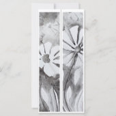 Carte Initiales Monogrammes Whimsical deux Signets (Dos)