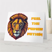 Carte  Inner Strength Unleashed (Devant)