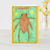 Carte insecte de palmetto (Fleur jaune)