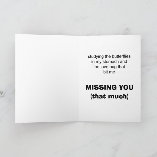 Carte insecte scientifique qui vous manque (Intérieur)