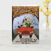 Carte Inséparable (Fleur jaune)