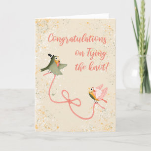 Carte Inséparables Félicitations Mariage Card